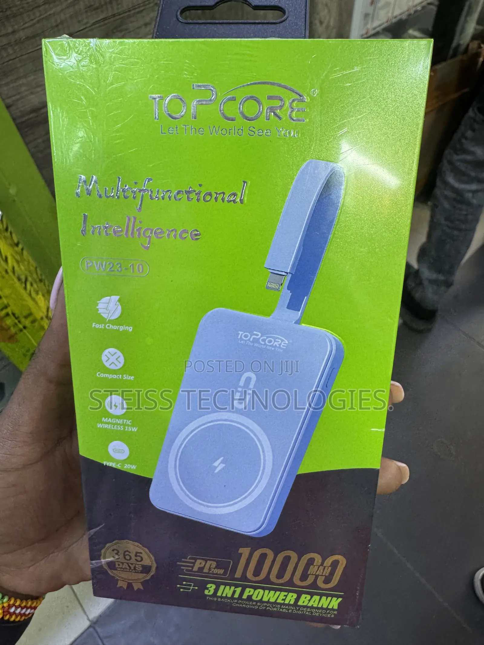 Topcore 10000mah Magnetic Powerbank.