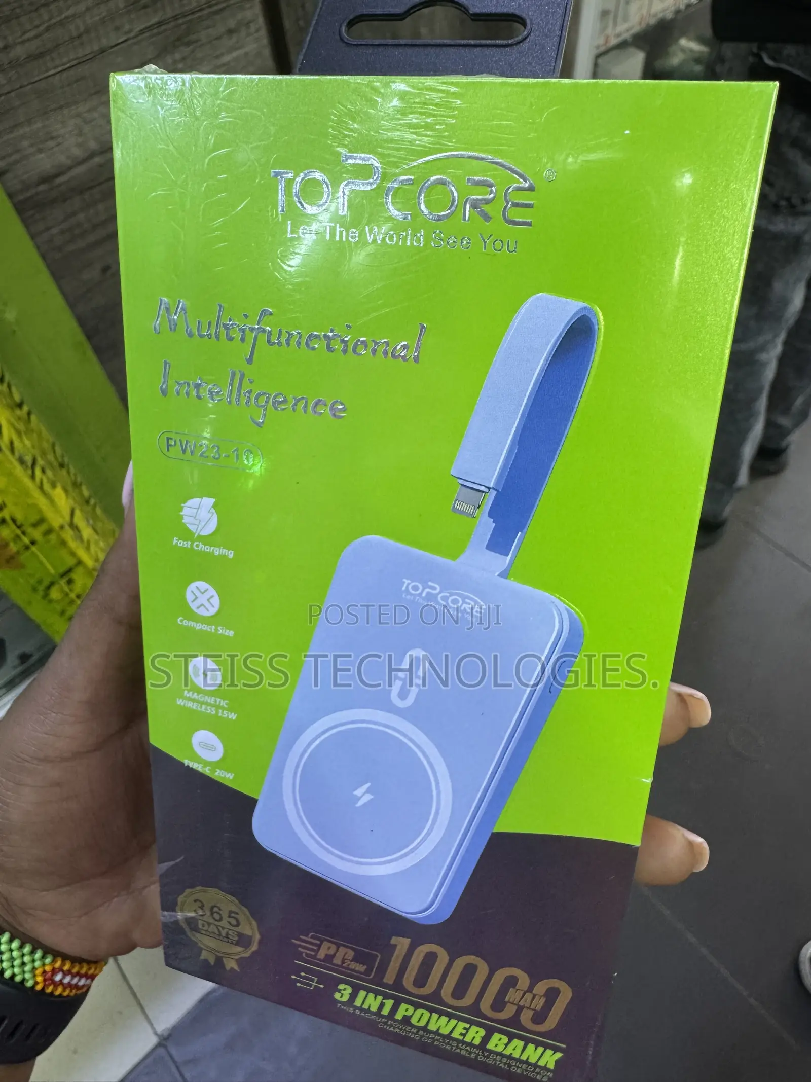 Topcore 10000mah Magnetic Powerbank.