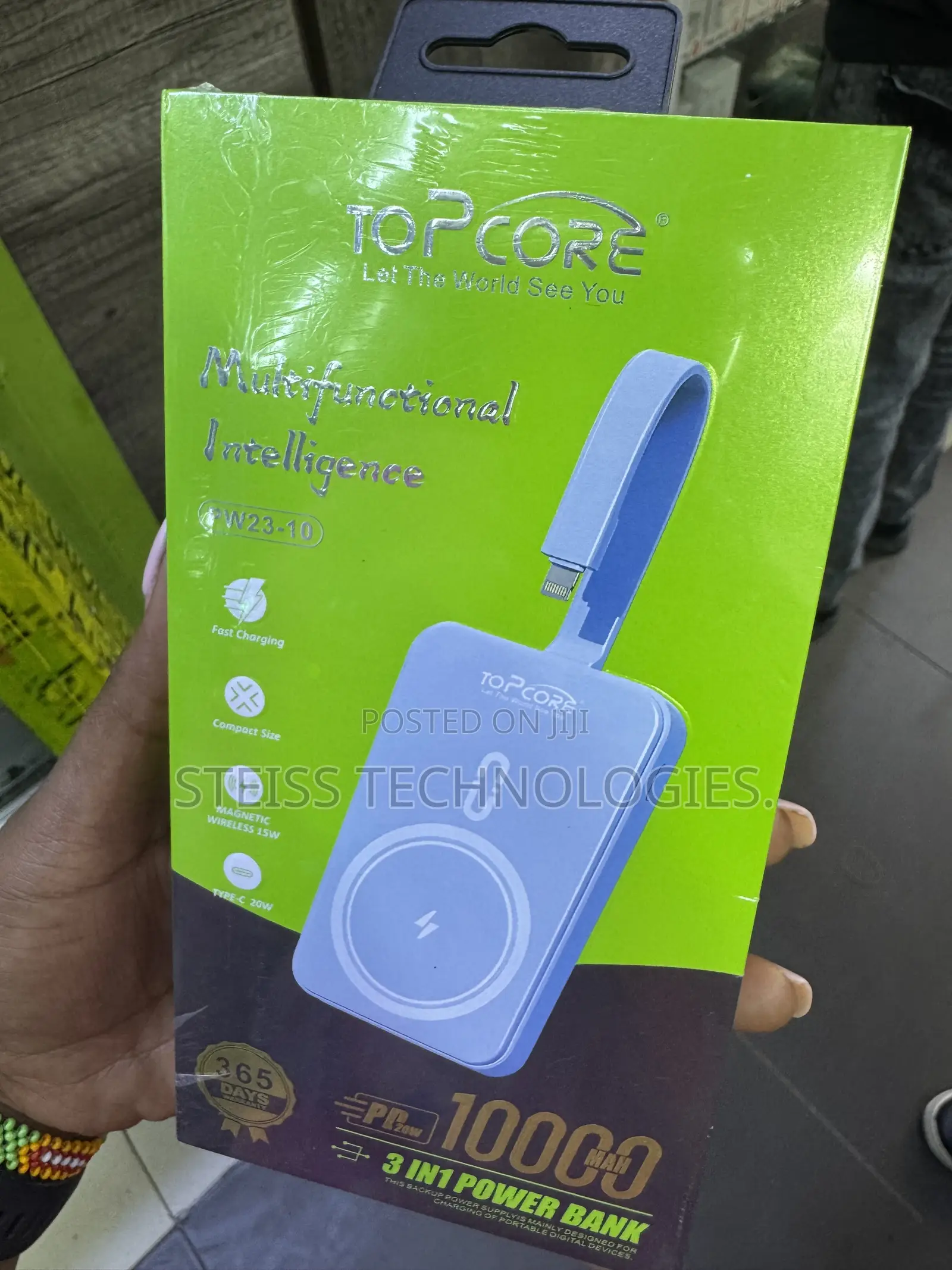Topcore 10000mah Magnetic Powerbank.