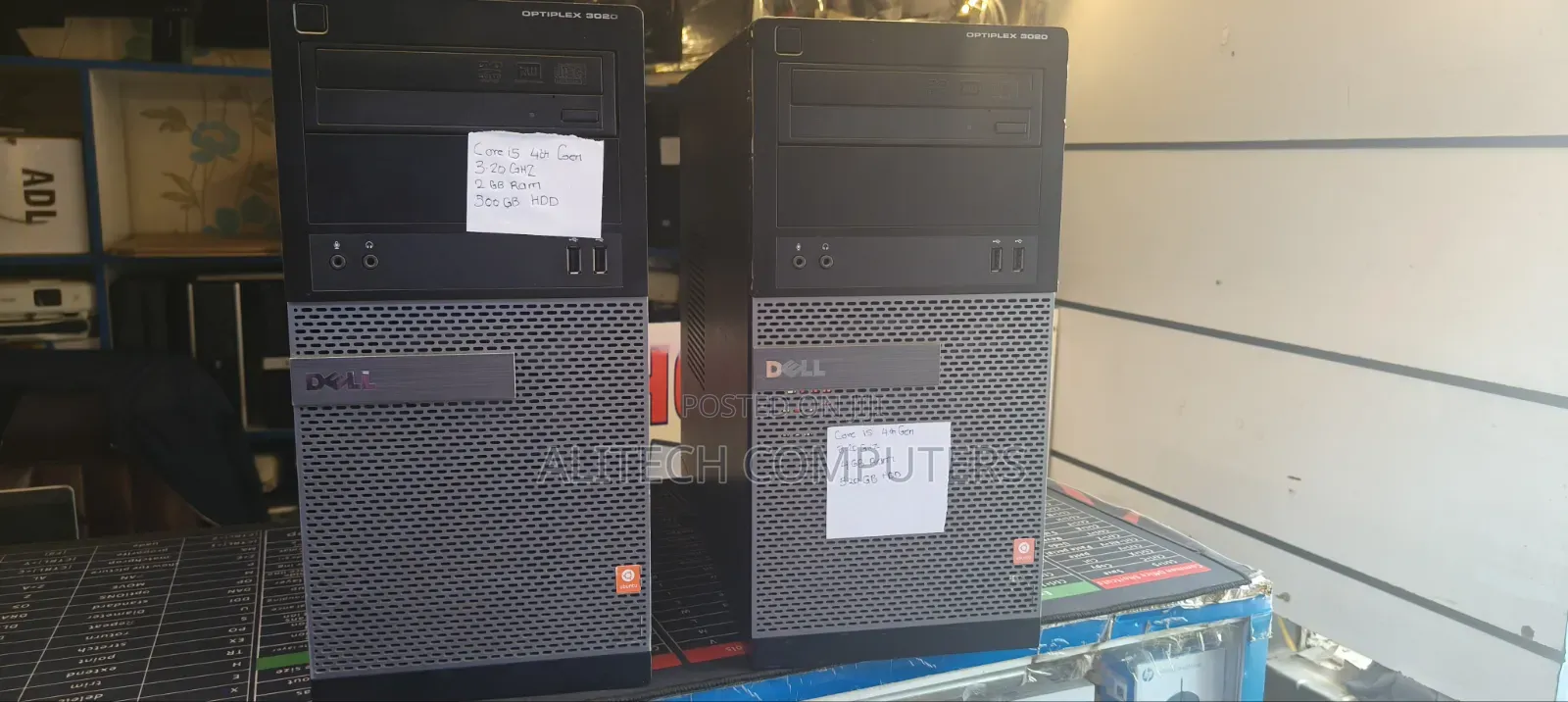 Desktop Computer Dell OptiPlex 3020 8GB Intel Core i5 HDD 500GB