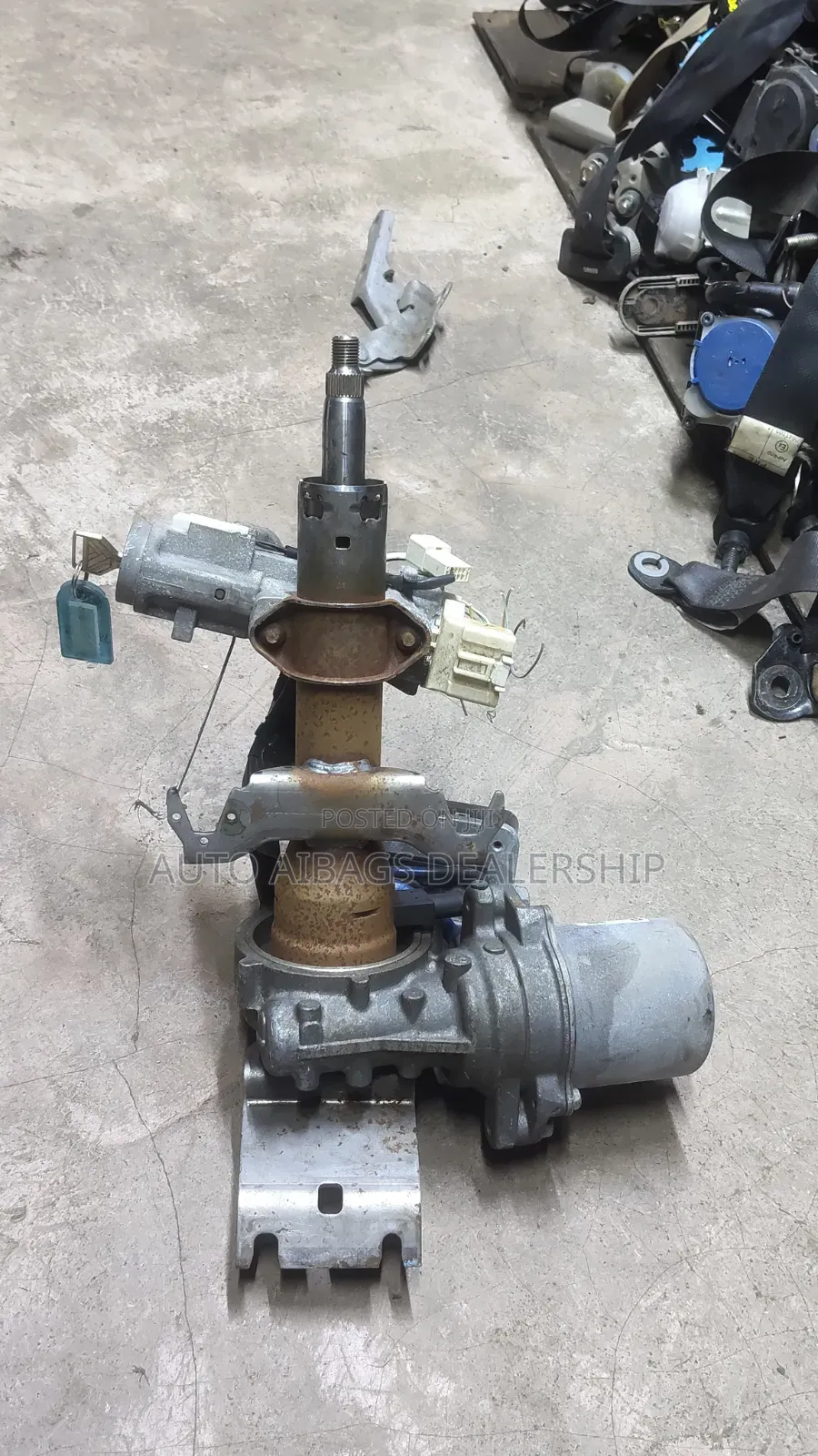 Daihatsu Mira Model 2018 Steering Collum With Ignition and Key .