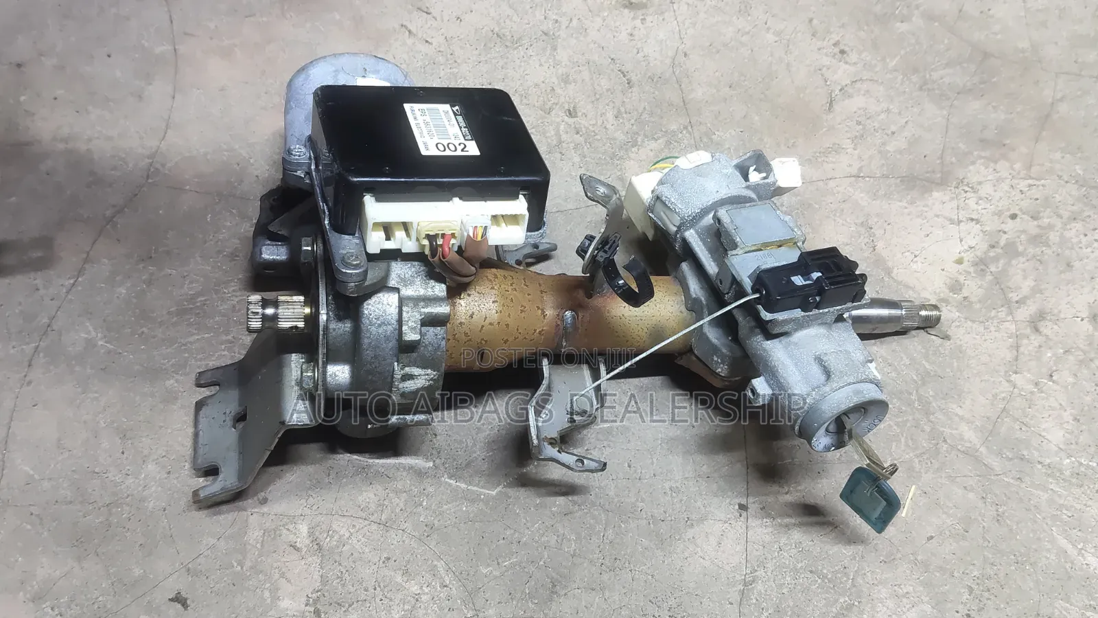 Daihatsu Mira Model 2018 Steering Collum With Ignition and Key .