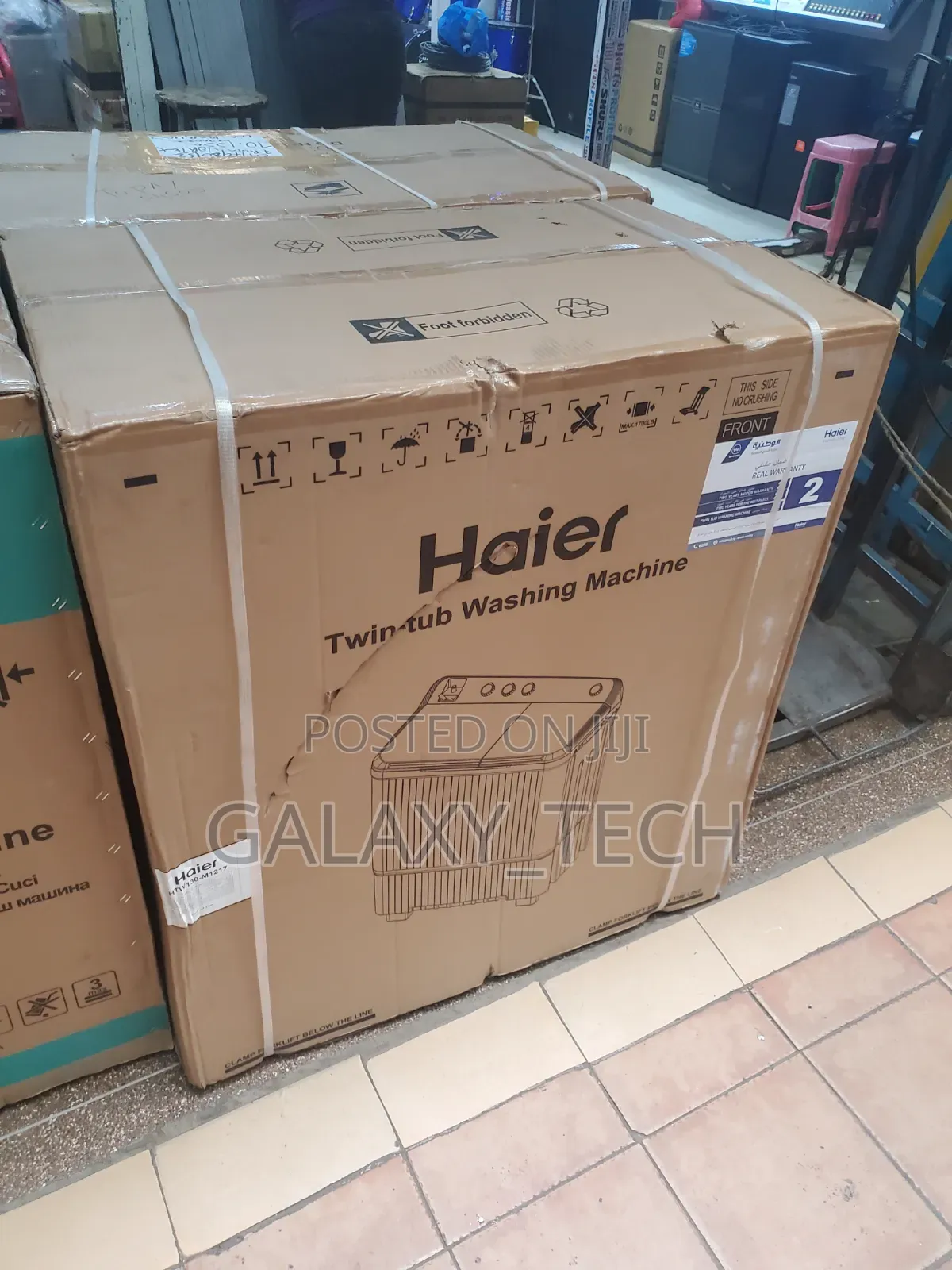 Haier 13KG Twin Tub Semi-Auto - HTW130-M1217 Washing Machine