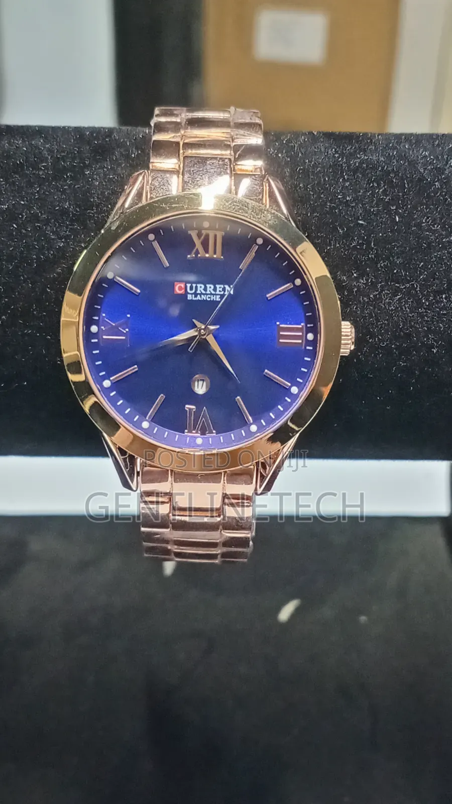Curren Blanche Gold Watch