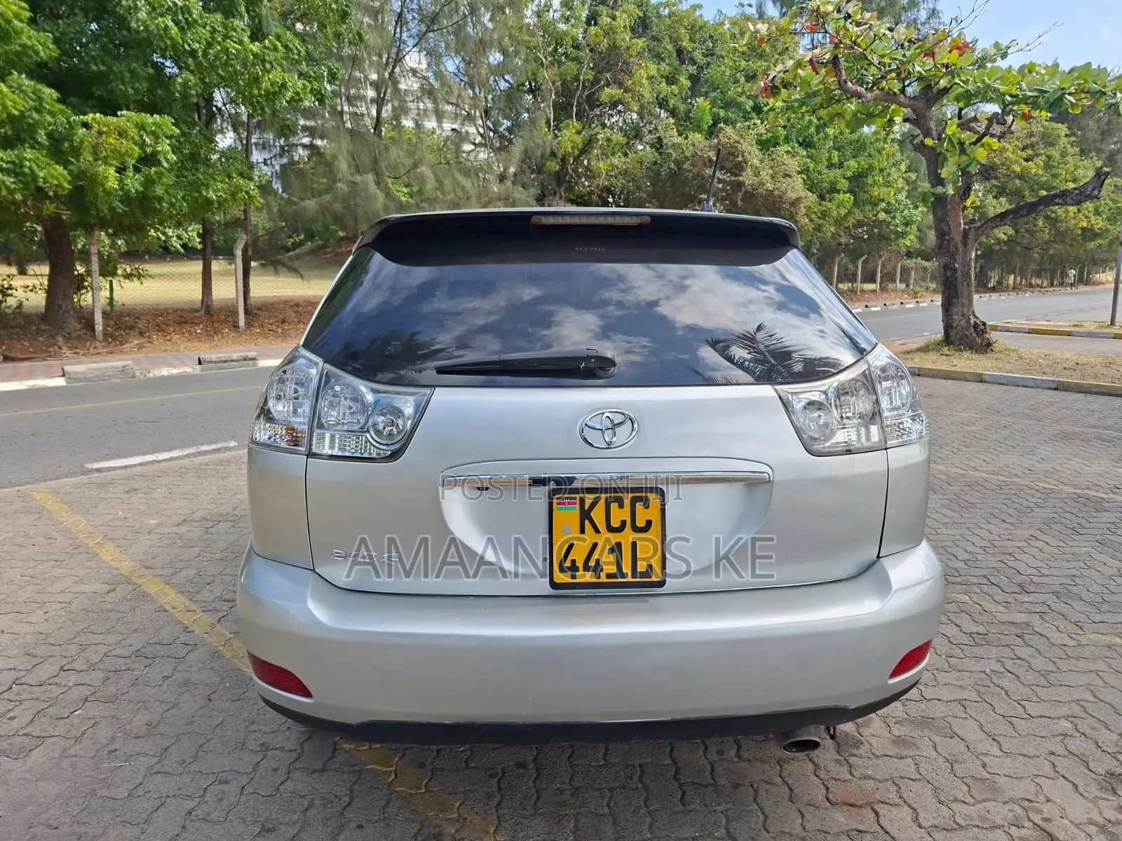 Toyota Harrier 2008 Silver
