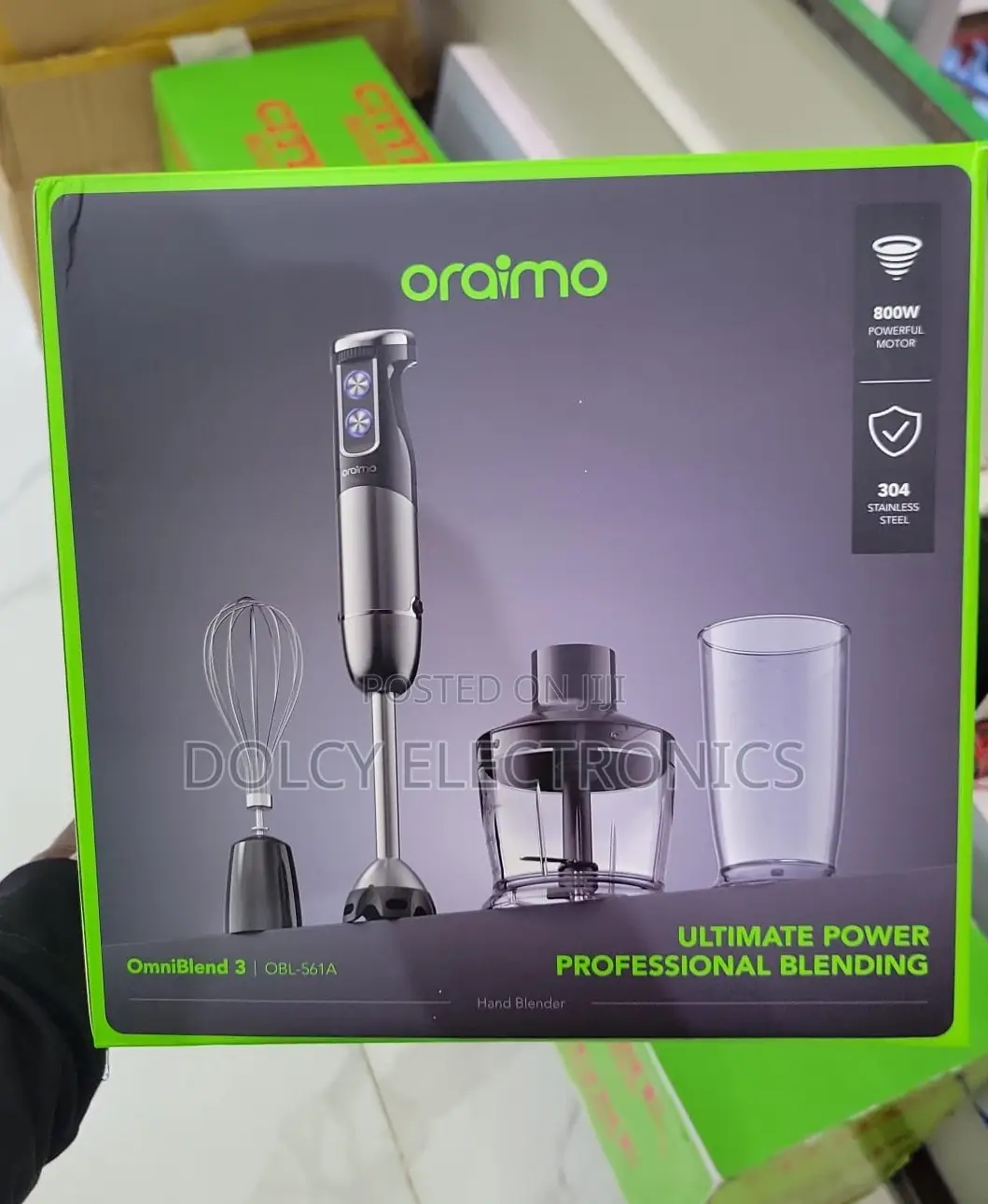 Oraimo Omniblend 3 OBL-561A 6-in-1 Hand Blender