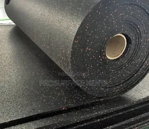 Rubber Fitness Gym Mat – Heavy Duty Gym Flooring