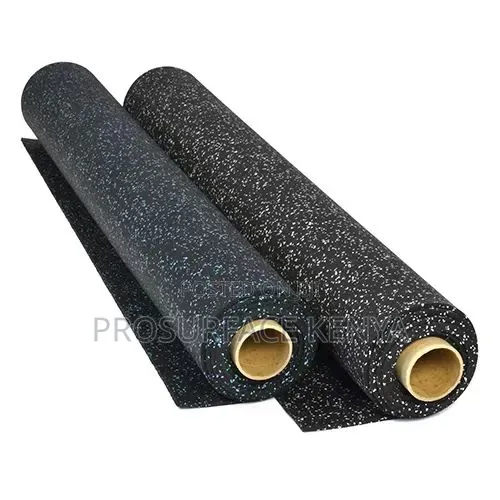 Rubber Fitness Gym Mat – Heavy Duty Gym Flooring