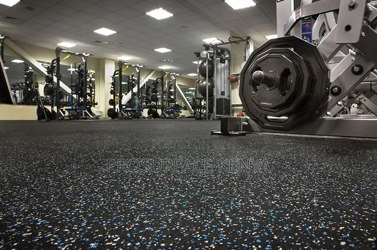 Rubber Fitness Gym Mat – Reliable Exercise Flooring