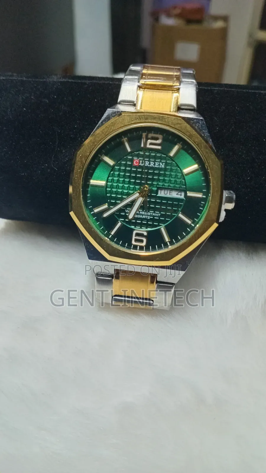 Curren Men's Green Dial Watch