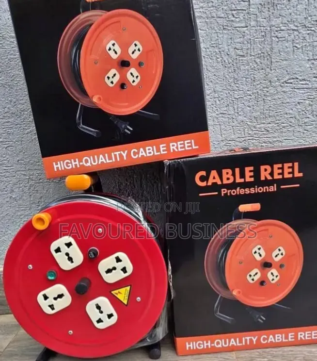 Quality 2.5mm by 25m Extension Cable / Multifunctional 25m Cable Reel