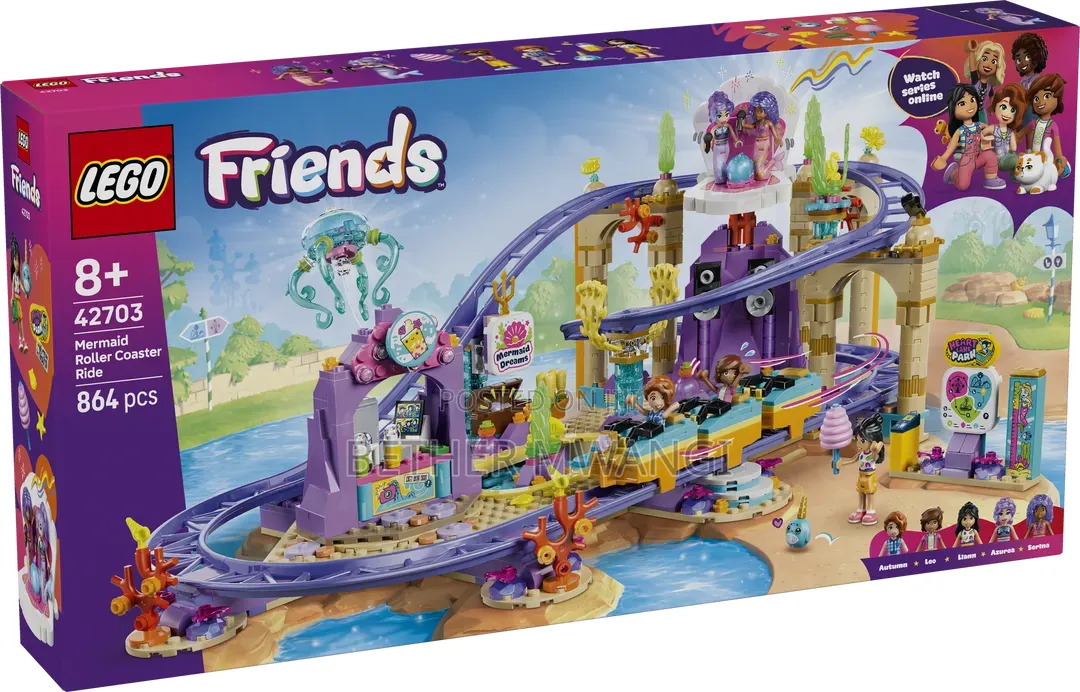 LEGO Friends Mermaid Roller Coaster Ride in Kenya