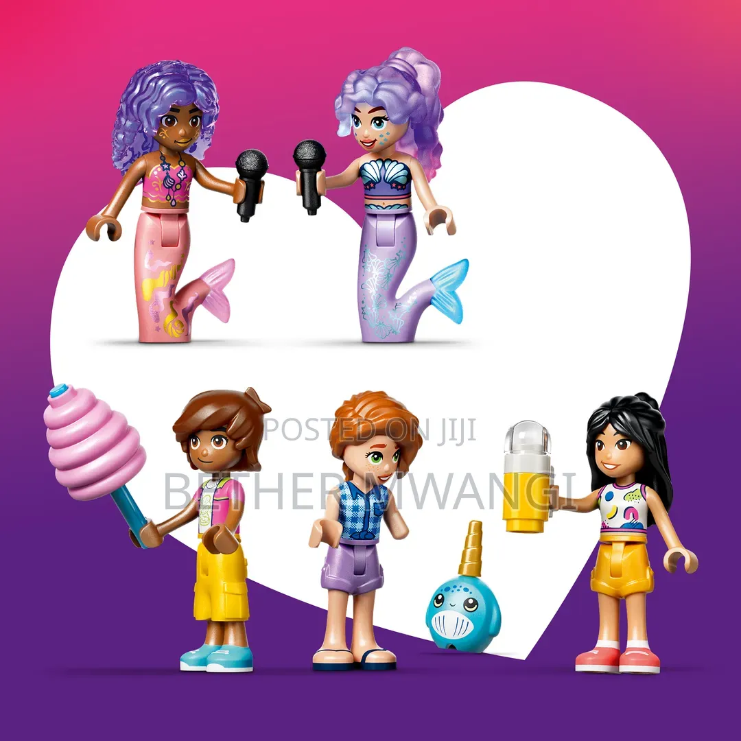 LEGO Friends Mermaid Roller Coaster Ride in Kenya