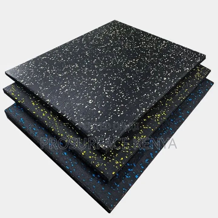 Rubber Fitness Gym Mat – Professional Gym Flooring