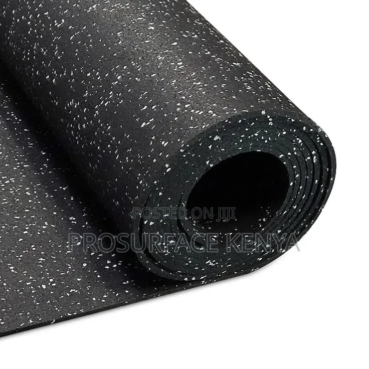 Rubber Fitness Gym Mat – Easy Care Gym Floor Solution