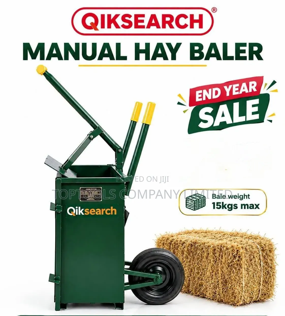 Manual Hay Baler