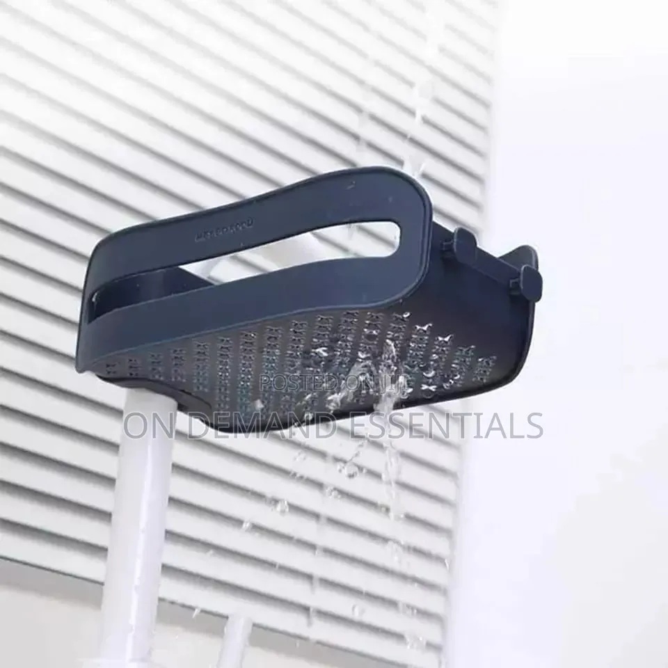 Sink Sponge Holder Removable Faucet Tube Mounted Holder Rack