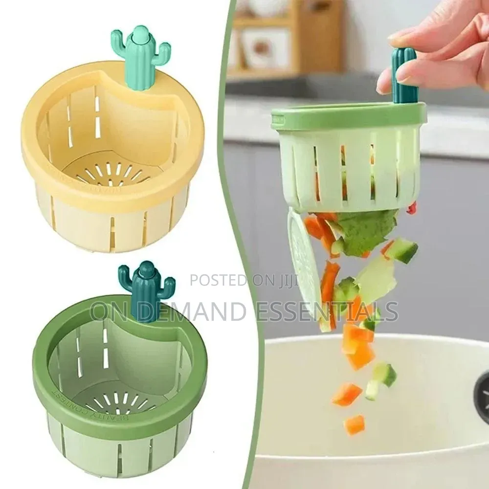 *Cactus Shape Sink Strainer Plastic Kitchen Sink Drain Strainer