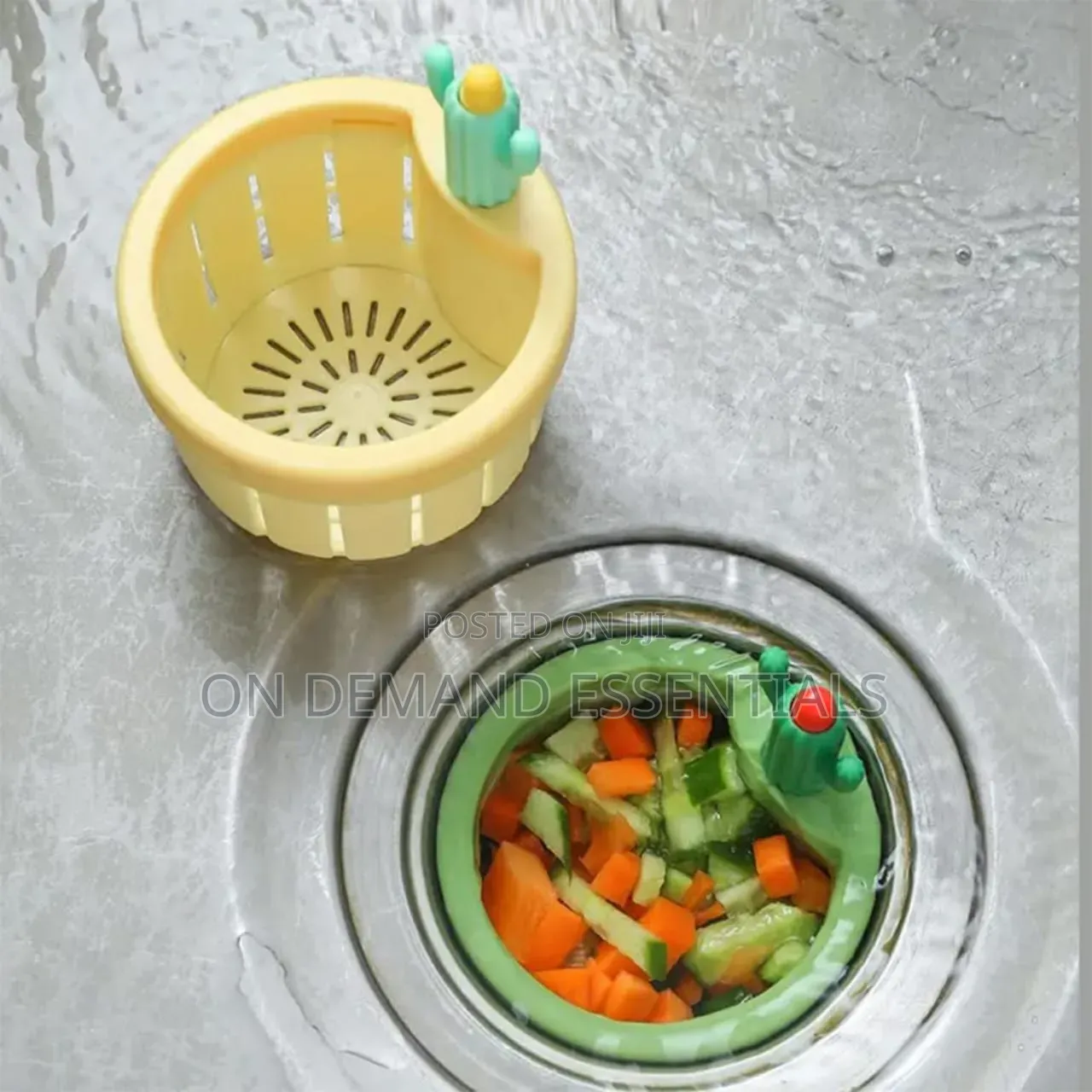 *Cactus Shape Sink Strainer Plastic Kitchen Sink Drain Strainer