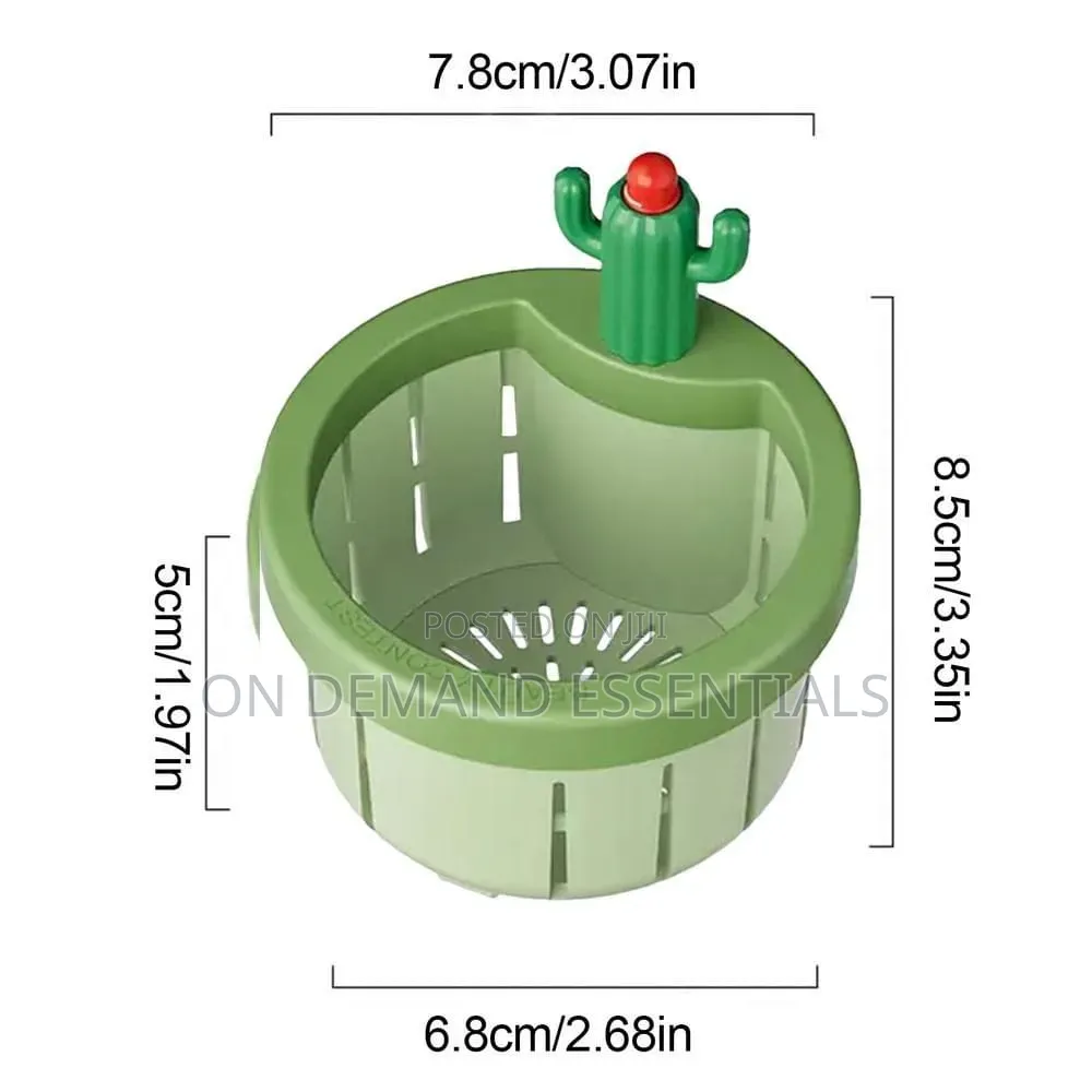 *Cactus Shape Sink Strainer Plastic Kitchen Sink Drain Strainer