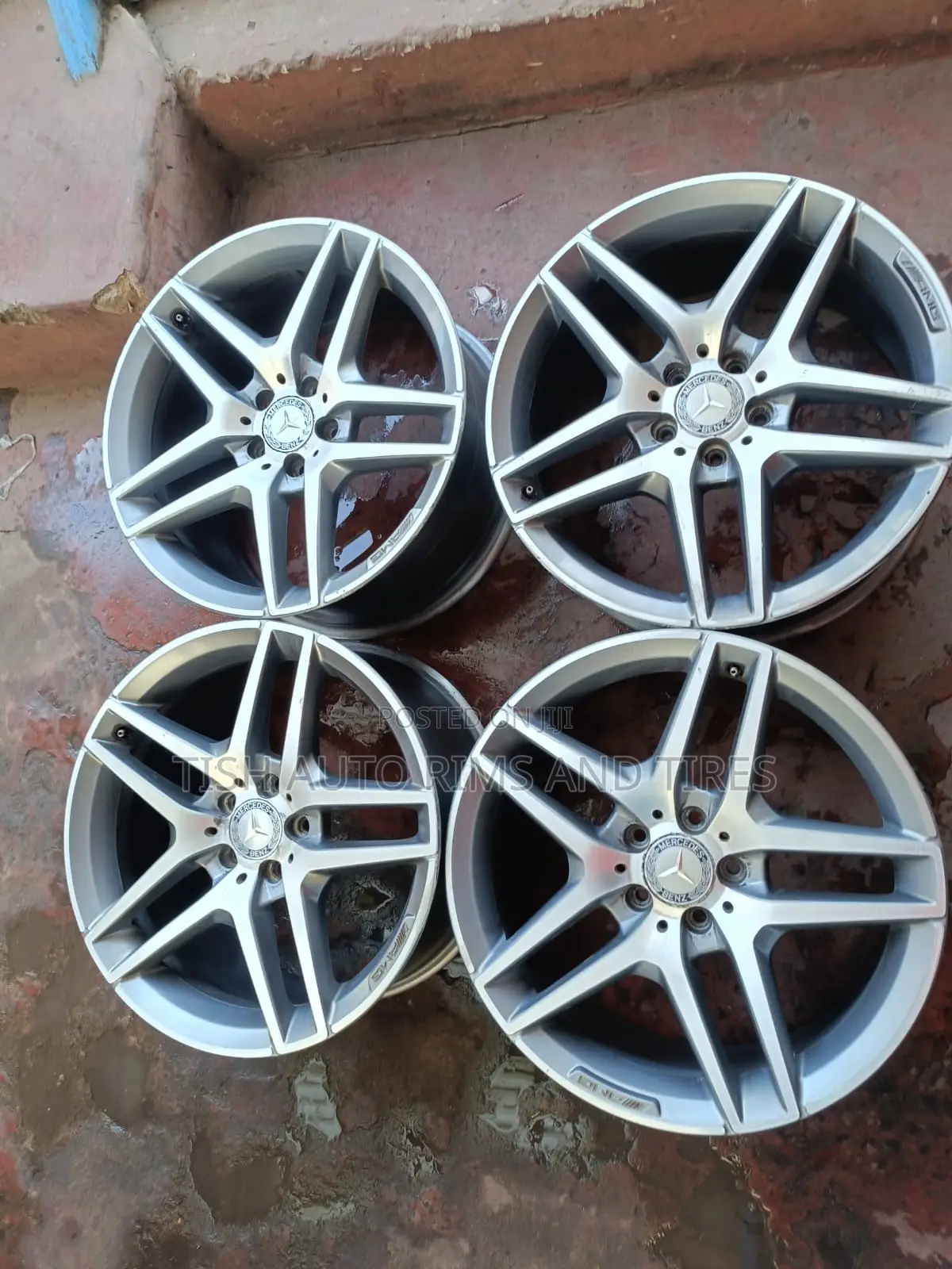 Original Mercedes Benz Rims Size 19 Inch Staggered