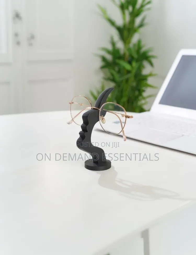 1pcs Eyeglass Stand Glasses Stand Bar Shape Human Side Face