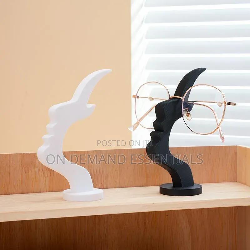 1pcs Eyeglass Stand Glasses Stand Bar Shape Human Side Face