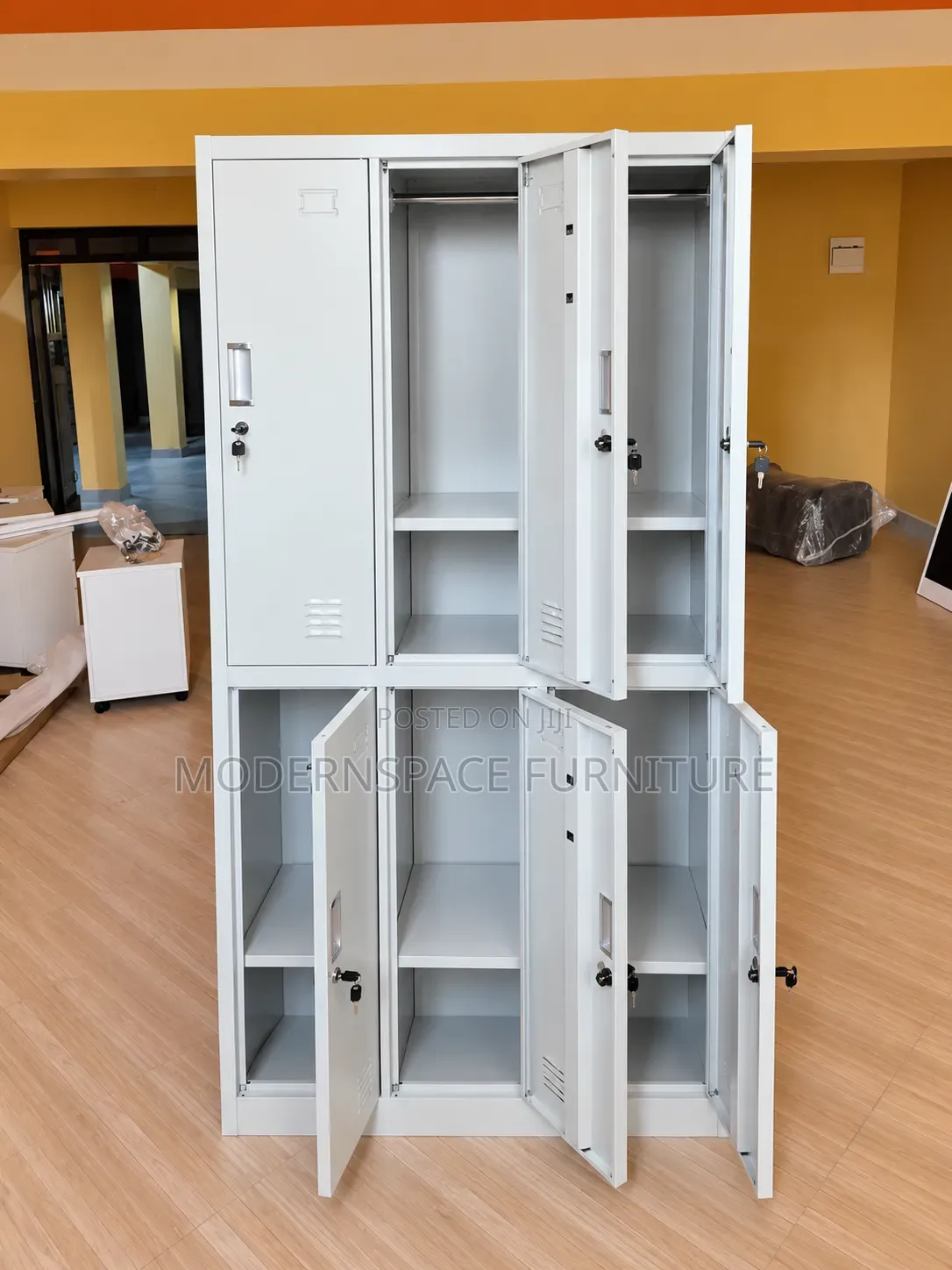 -Door Steel Office/School Locker Cabinet