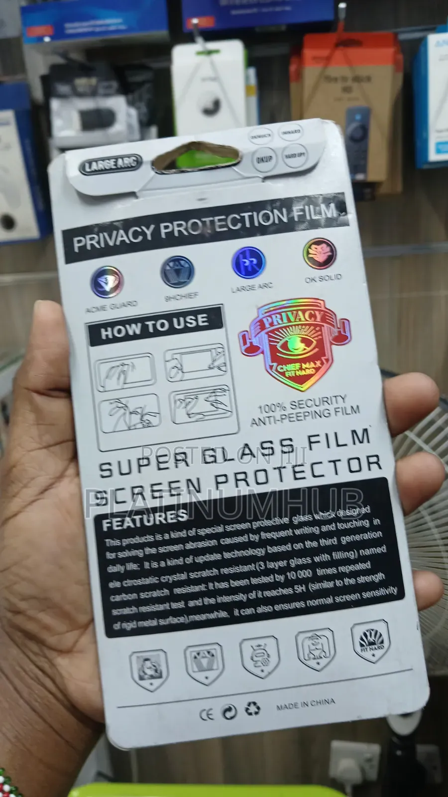 Privacy Screen Protector for iPhone 12 Pro Max