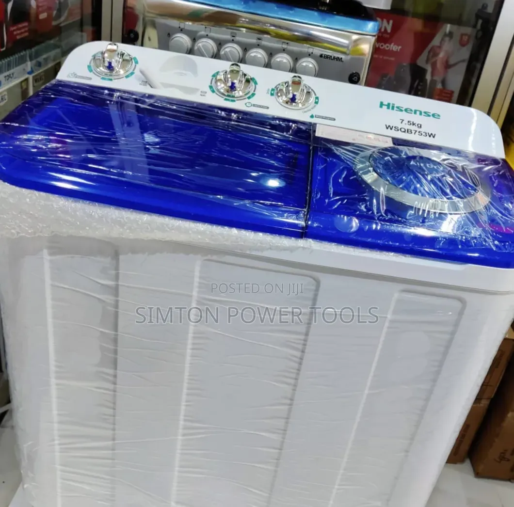 Hisense 7.5kg Twin Tub Semi-Automatic Washing Machine
