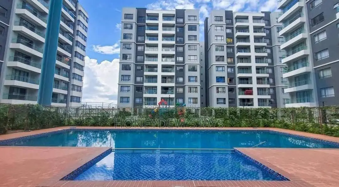 Furnished 2BR Apartment Syokimau Near JKIA & SGR | Pool, WiFi, Gym