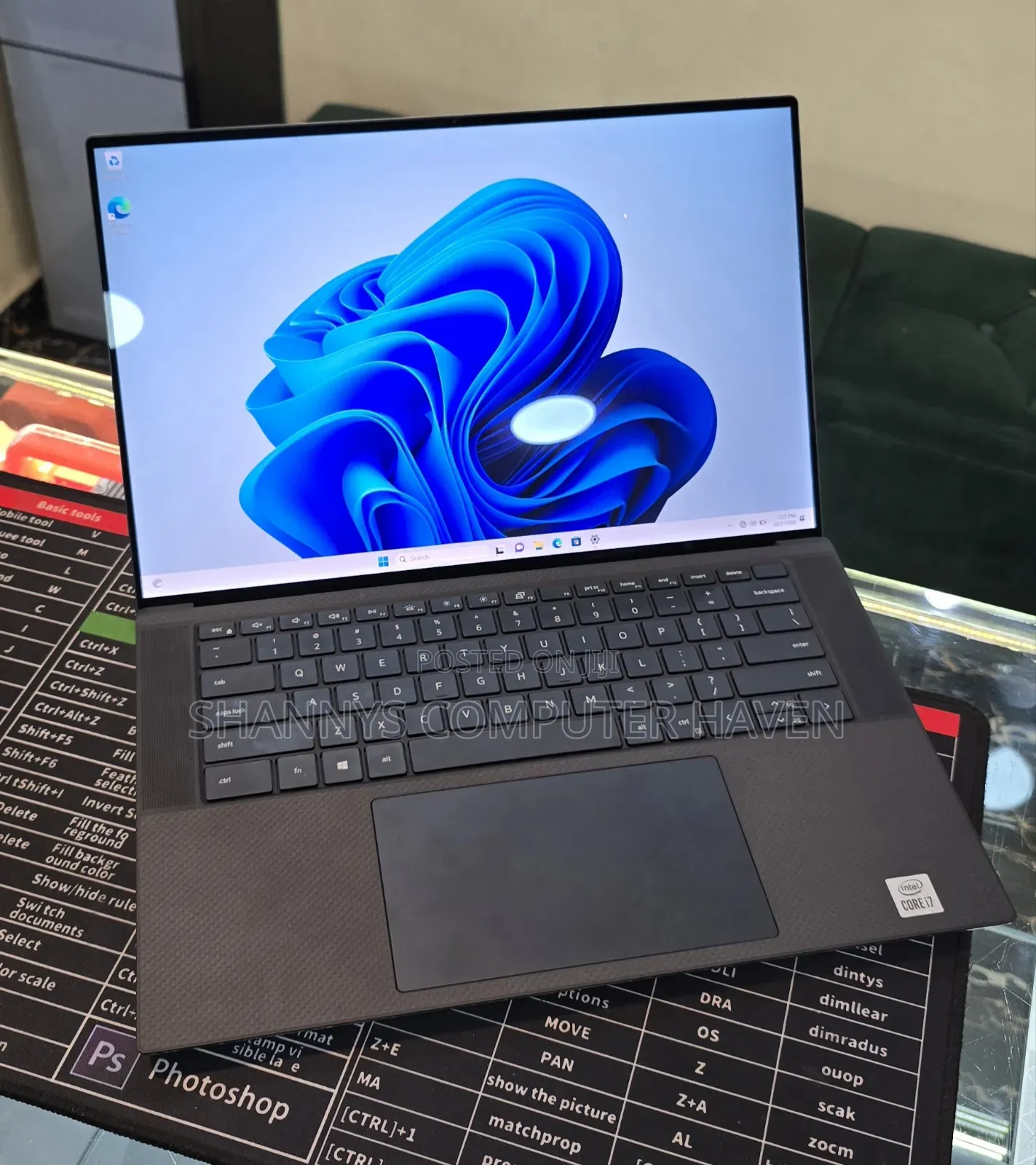 Laptop Dell XPS 15 9500 16GB Intel Core i7 SSD 256GB