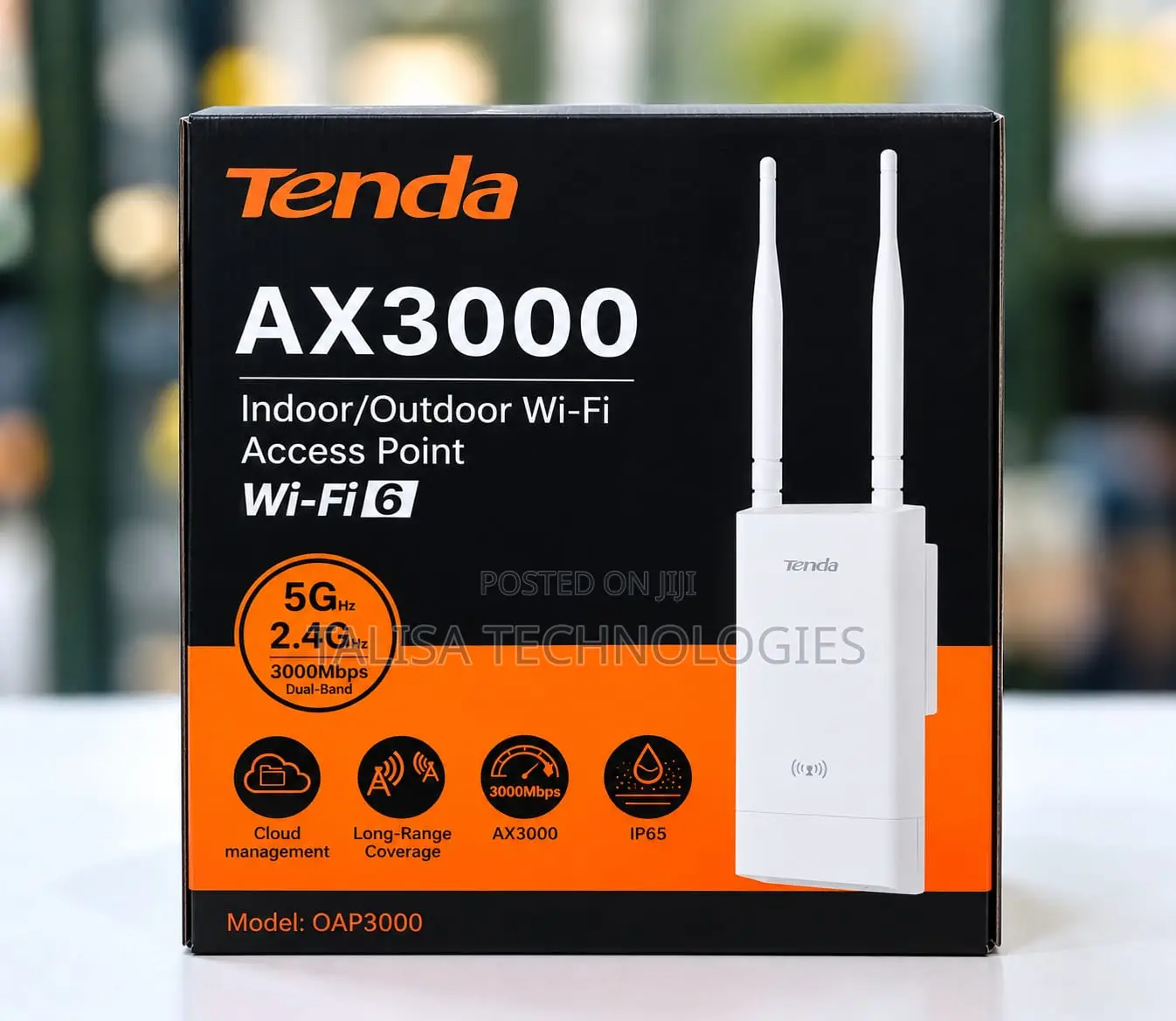 Tenda OAP3000 AX3000 Wi-Fi 6 Indoor & Outdoor Access Point