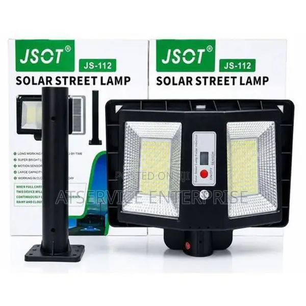 Best Jsot 200w Js-112 Motion Sensor Solar Street Light/Lamp