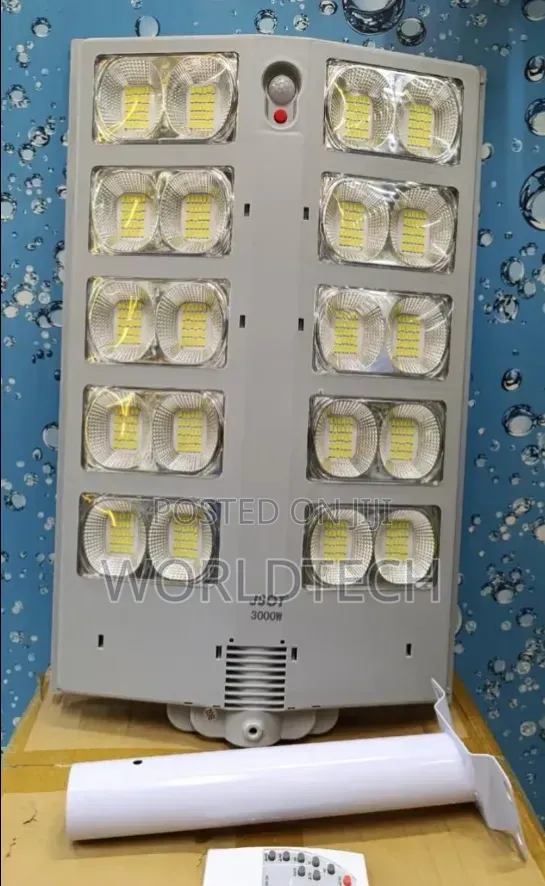 3000watts Solar Street Lights/3000grey Lights With Remote Control