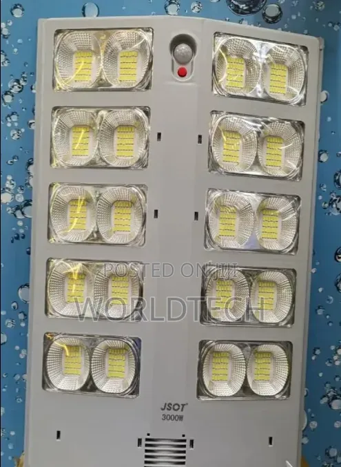 3000watts Solar Street Lights/3000grey Lights With Remote Control