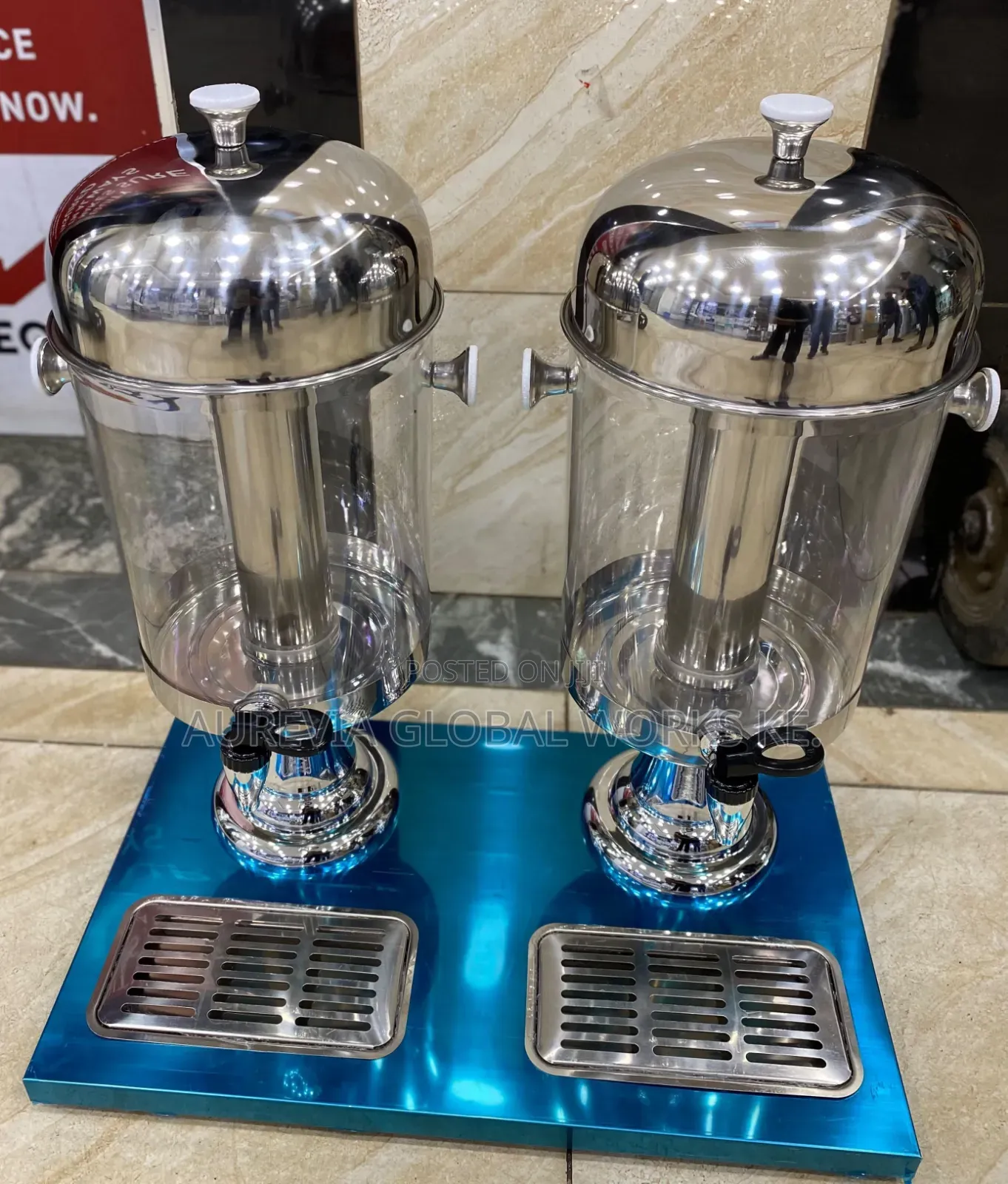Juice Dispenser Double 82 Litres