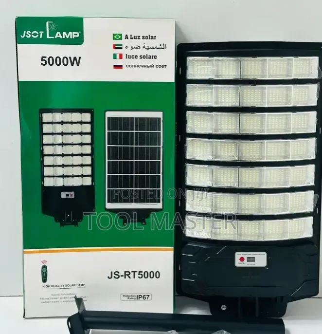 5000watts Jsot Solar Street Lights/Remote Controled Solar Street Light