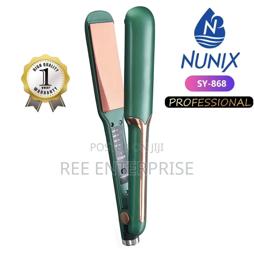 SY-868 Professional Hair Straightener Flat Iron Is a Versatile