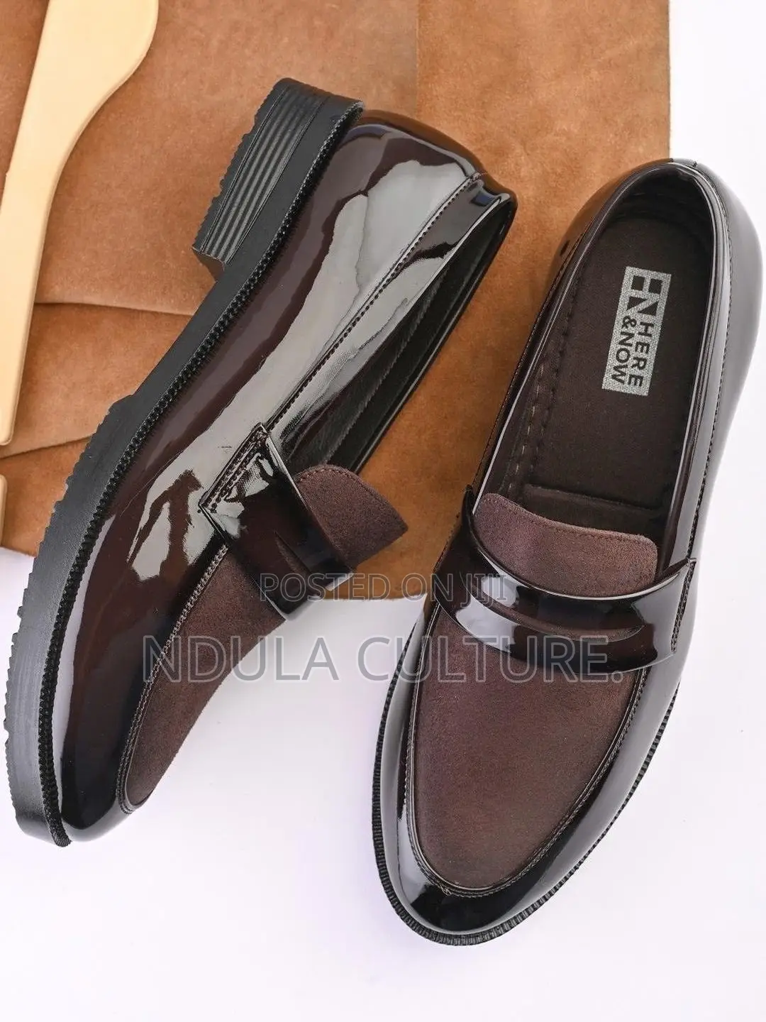 Classic Suede Leather Slip on Penny Loafers