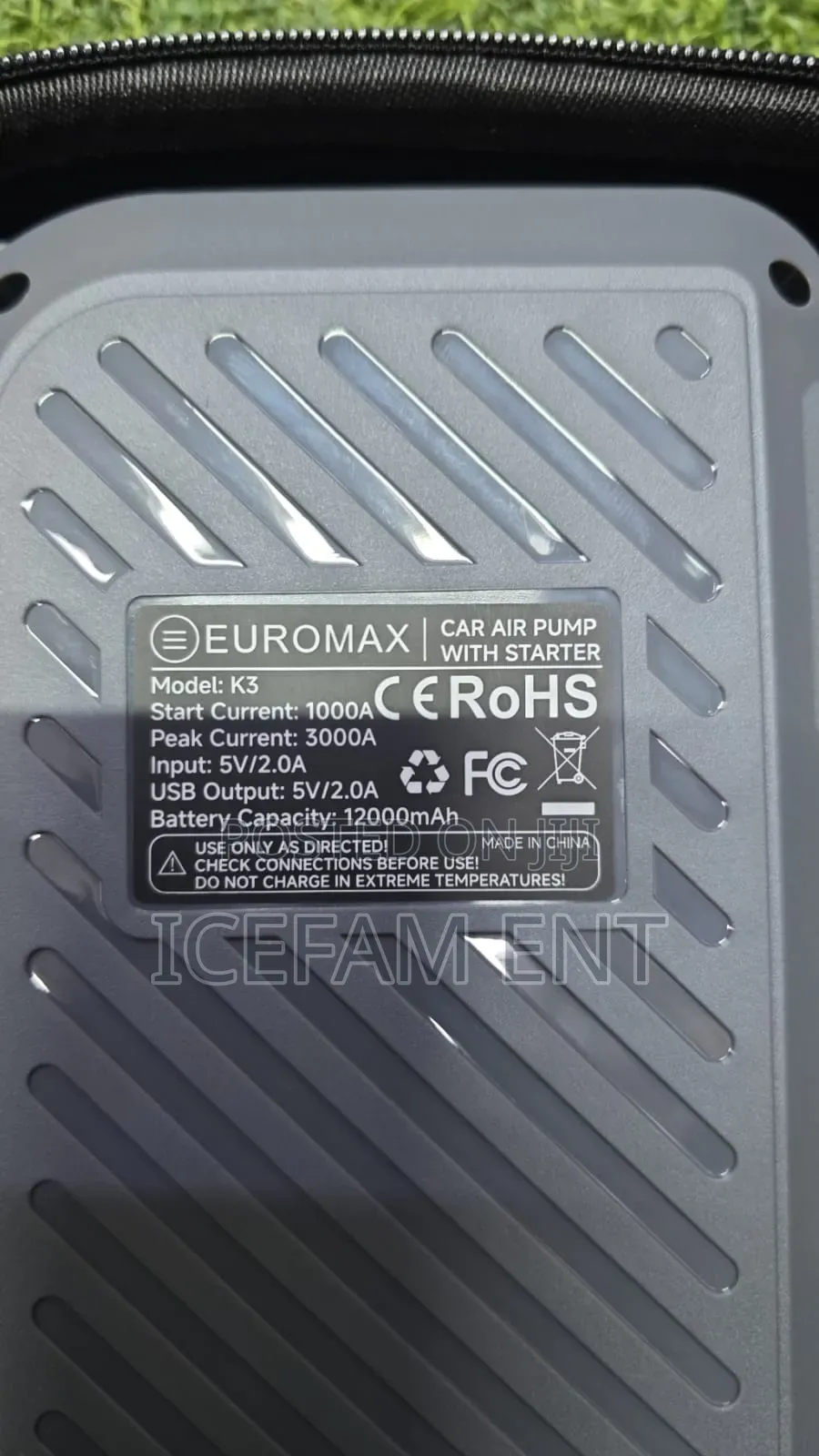 Euromax Jumstarter Tool With Tire Inflator