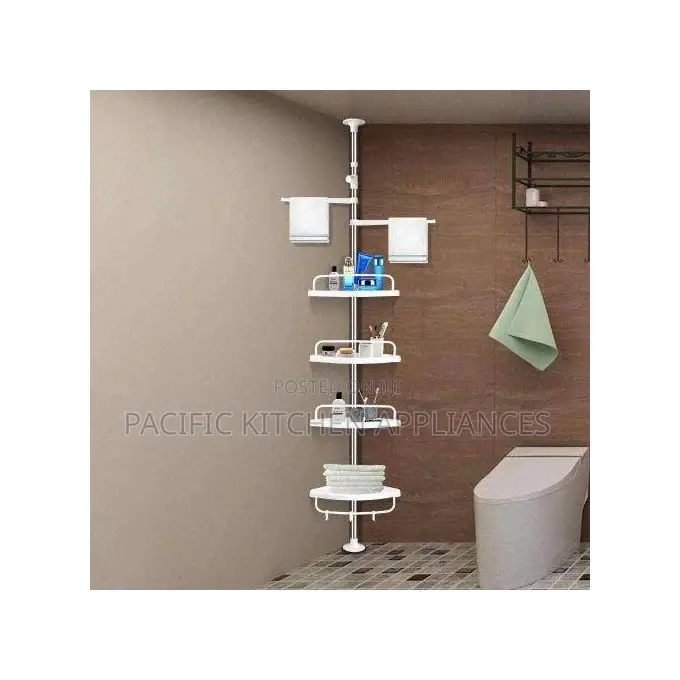 Telescopic Multifunctional Bathroom Corner Shelf Shower Caddy