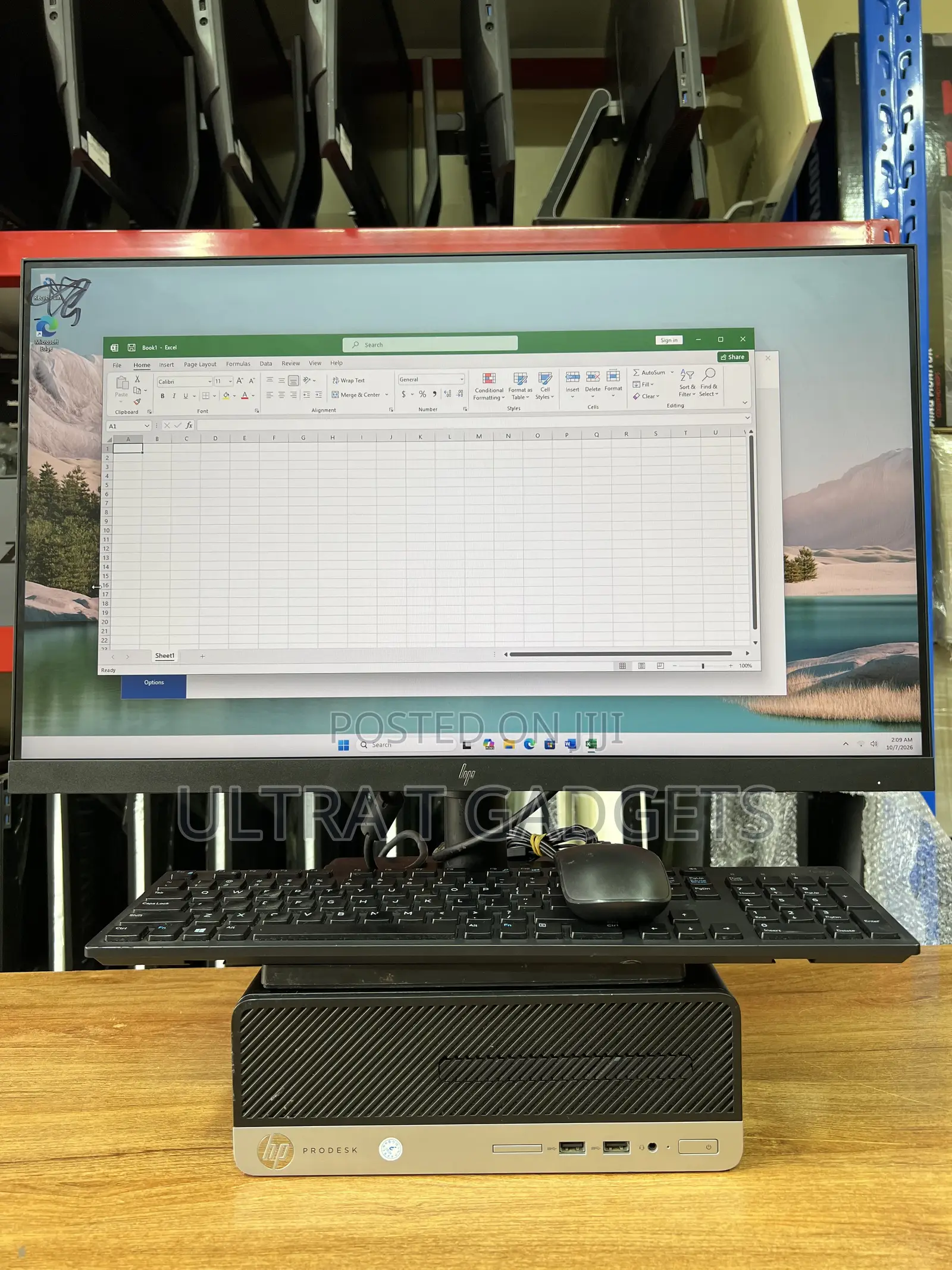 Desktop Computer HP 8GB Intel Core i7 SSD 256GB