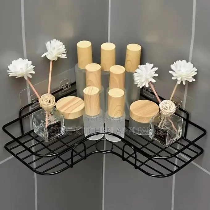 Metal Bathroom Corner Rack Storage Shelf Bathroom Storage Rack