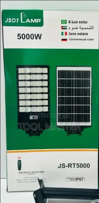5000watts Jsot Solar Street Lights/Remote Controled Solar Street Light