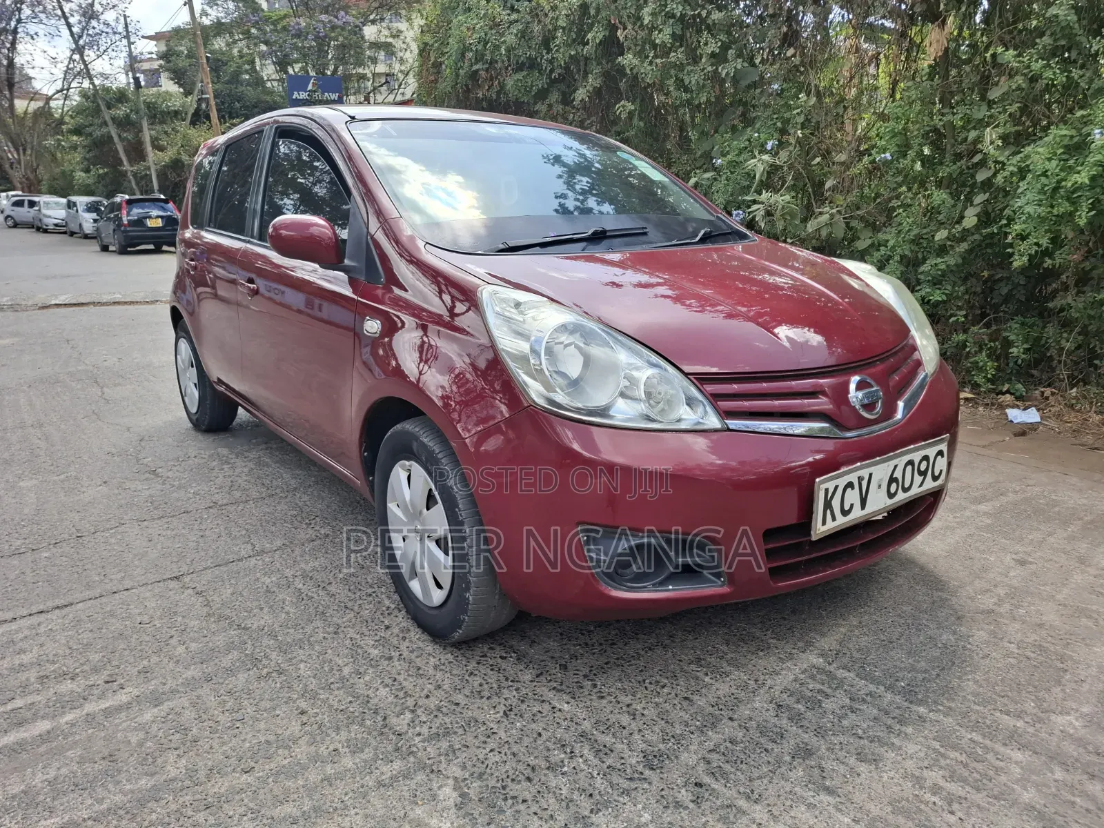Nissan Note 1.4 2012 Red