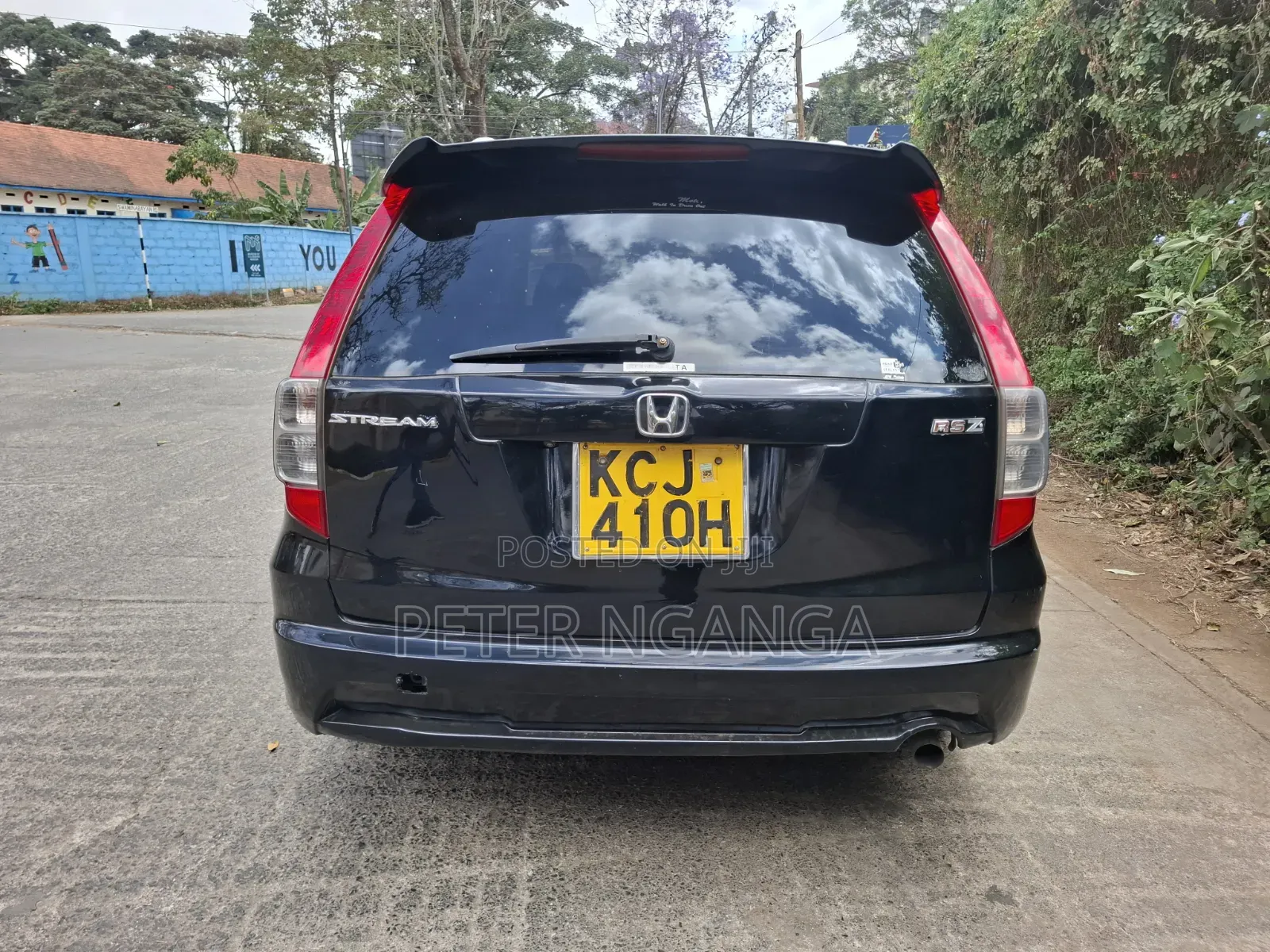 Honda Stream 2009 Matt Black