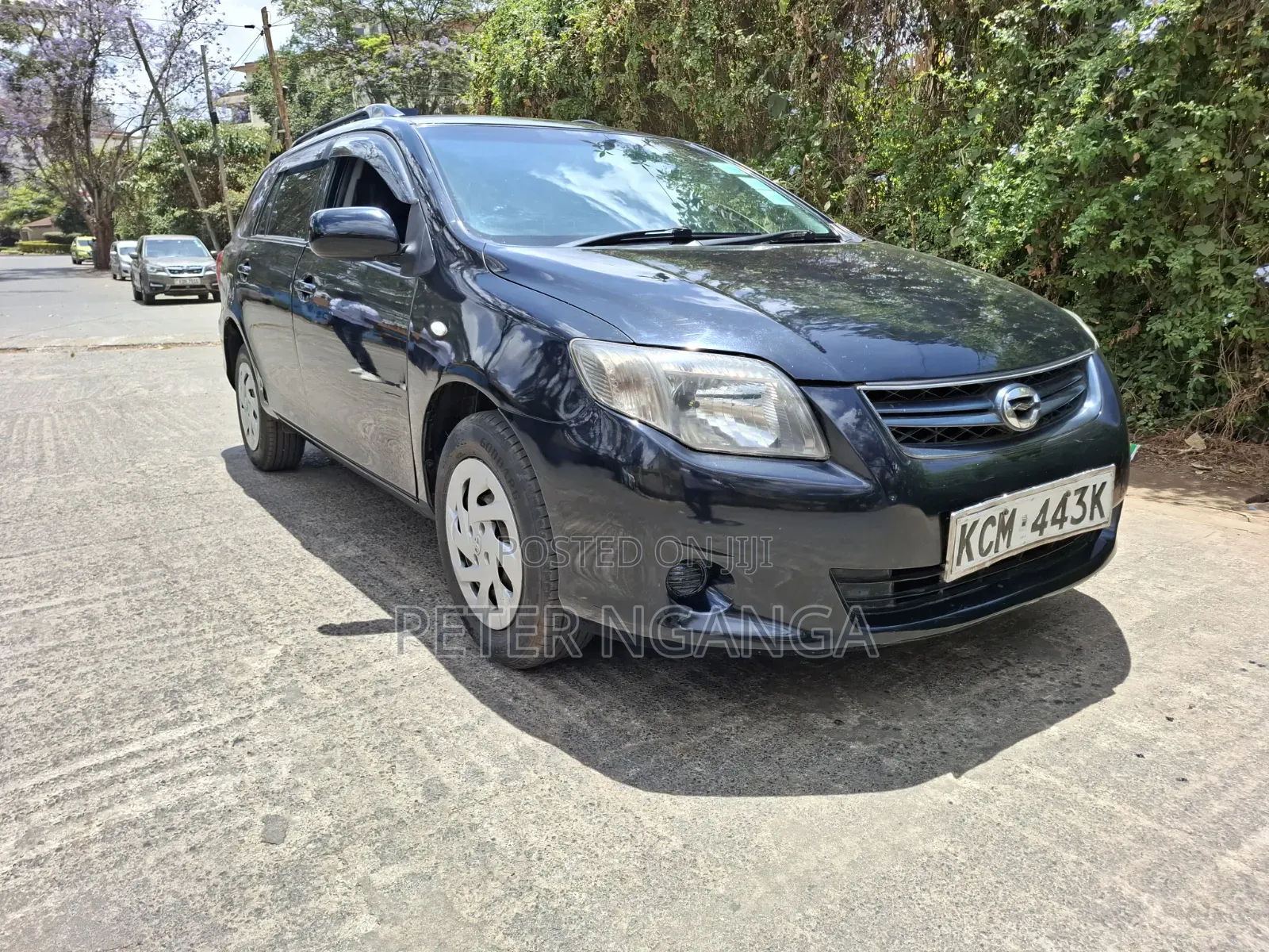 Toyota Corolla Fielder 2011 Black