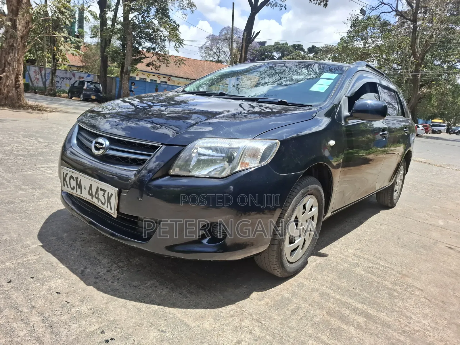 Toyota Corolla Fielder 2011 Black