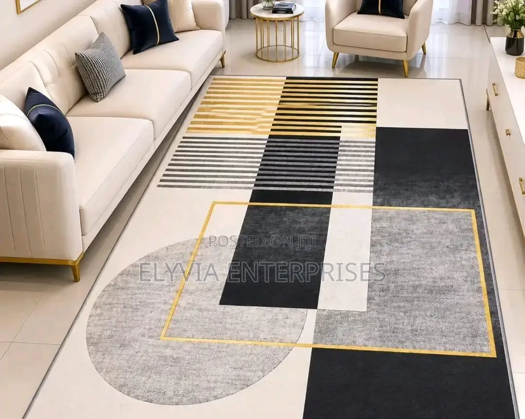 5*8 Geometric 3D Carpet